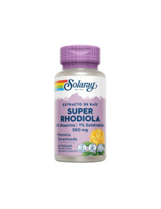 Rhodiola Super 500mg 60vcaps Solaray